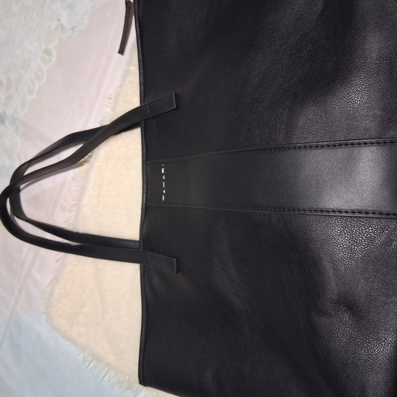 Black Textured Leather Backpack - Picture 2 of 15